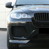 Клыки на передний бампер "GT" для BMW X6 купить недорого с доставкой в Ставрополь
