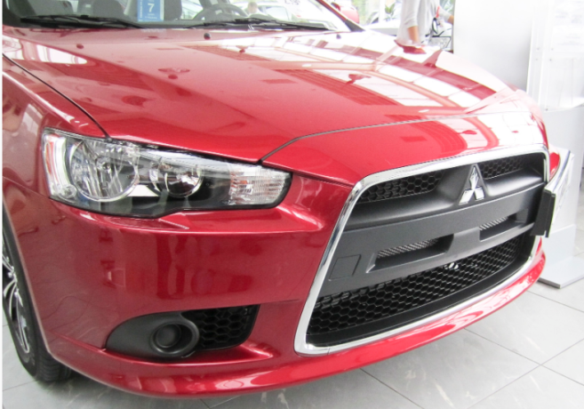Воздуховоды радиатора в передний бампер (Цельные) для Mitsubishi Lancer X (2010-2016) купить недорого с доставкой в Ставрополь