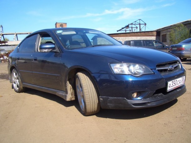 Накладки на пороги (сток) Subaru Legacy B4/Lancaster (BL5, BLE) купить недорого с доставкой в Ставрополь