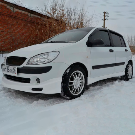 Комплект обвеса "Mugen style" для Hyundai Getz рестайлинг (2004-2007 г.в.) купить недорого с доставкой в Ставрополь