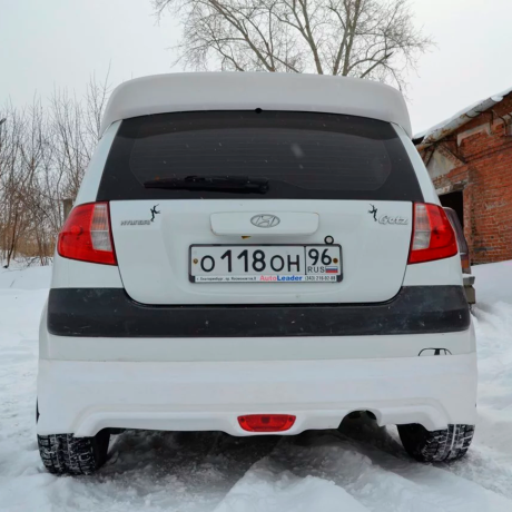 Комплект обвеса "Mugen style" для Hyundai Getz рестайлинг (2004-2007 г.в.) купить недорого с доставкой в Ставрополь