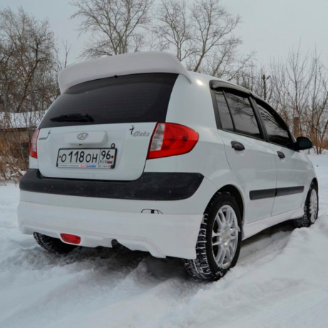 Комплект обвеса "Mugen style" для Hyundai Getz рестайлинг (2004-2007 г.в.) купить недорого с доставкой в Ставрополь