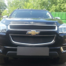 Защита радиатора "Standart" Chevrolet Trailblazer (2012-2015) чёрная купить недорого с доставкой в Ставрополь