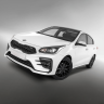 Бампер передний "Kudos Romb" для Kia Rio (2017-2020) купить недорого с доставкой в Ставрополь
