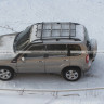 Платформа "Спринт" на B@3 2123 "Chevrolet Niv@" установка на штатные рейлинги купить недорого с доставкой в Ставрополь