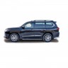 Защита порогов «Труба» для оригинальных порогов (d40) для Lexus LX 450d (20160-н.в.)(Окрашенное) купить недорого с доставкой в Ставрополь