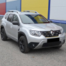 Накладки на зеркала с козырьком "КАРТ" для Renault Duster 2 (с 2021 г.в.) тиснение, без комплектации купить недорого с доставкой в Ставрополь