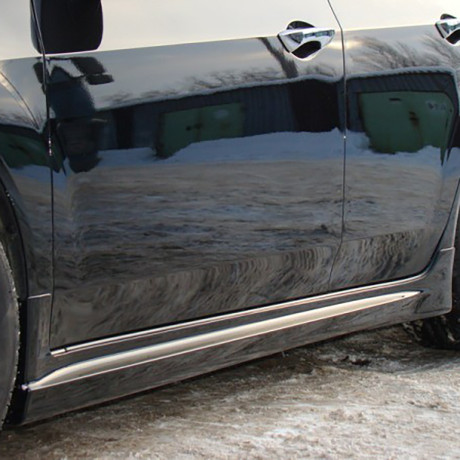 Накладки на пороги "Mugen Style" для Honda Accord VIII (2008-2013) купить недорого с доставкой в Ставрополь
