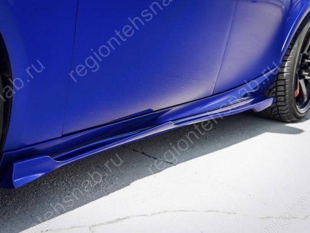 Накладки на пороги для Lexus IS III (2013-н.в.) купить недорого с доставкой в Ставрополь