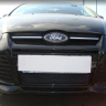 Защита радиатора "Standart" Ford Focus III (2010-2015) чёрная купить недорого с доставкой в Ставрополь