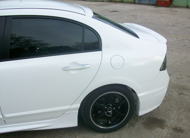 Лип спойлер для Honda Civic 4D (2006-2012) купить недорого с доставкой в Ставрополь