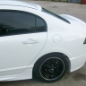Лип спойлер для Honda Civic 4D (2006-2012) купить недорого с доставкой в Ставрополь