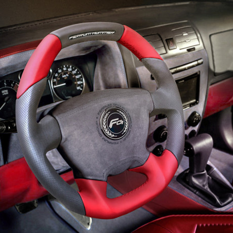 Анатомическое рулевое колесо Ferrum для Hummer H3 купить недорого с доставкой в Ставрополь