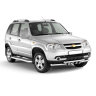 Рейлинги (Серебристый муар) "Усиленный" CHEVROLET Niv@ 2002-2020/ L@DA Niv@ 2020-/ L@DA NIV@ Travel 2021- купить недорого с доставкой в Ставрополь