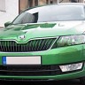 Спойлер переднего бампера (под покраску) для Skoda Rapid (2012-н.в.) купить недорого с доставкой в Ставрополь