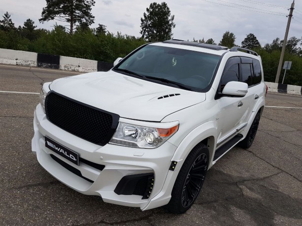 Бампер передний "Wald Black Bison" Toyota Land Cruiser 200 купить недорого с доставкой в Ставрополь