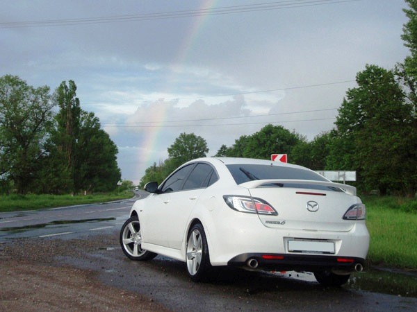 Спойлер на крышку багажника для Mazda 6 Hatchback (2008-2012) купить недорого с доставкой в Ставрополь