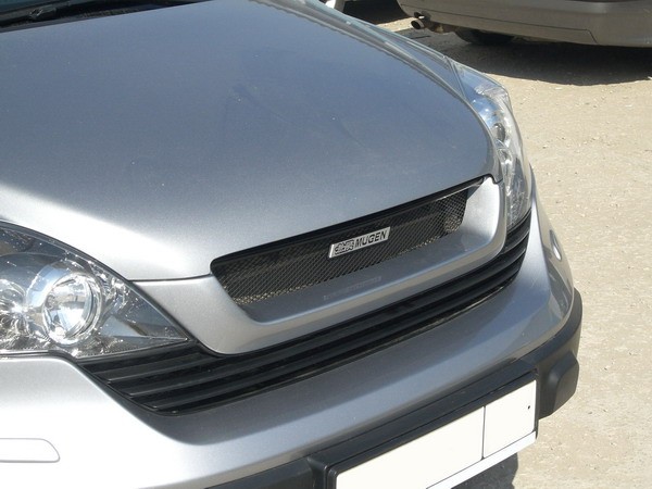 Решетка радиатора (сетка в комплекте) "MUGEN Style" для Honda CR-V (2007-2009) купить недорого с доставкой в Ставрополь