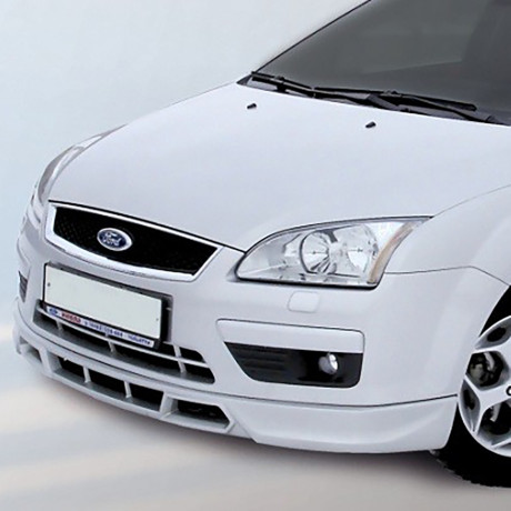 Накладка (юбка) переднего бампера "FT" для Ford Focus 2 (2004-2008) купить недорого с доставкой в Ставрополь